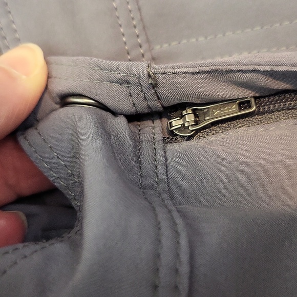 REI CO-OP Gray Regular Fit Adjustable Hem Water Resistant Hiking Pants - Picture 6 of 16